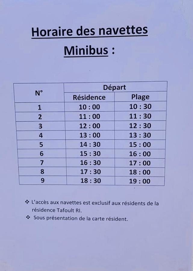 Lunjapartment Agadir n'Ait Sa Exteriör bild